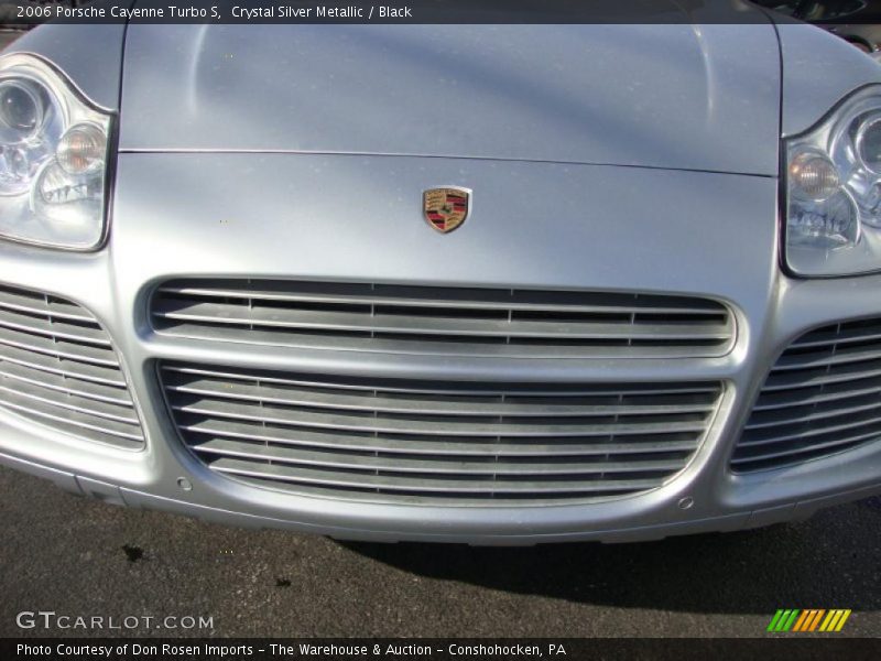 Crystal Silver Metallic / Black 2006 Porsche Cayenne Turbo S