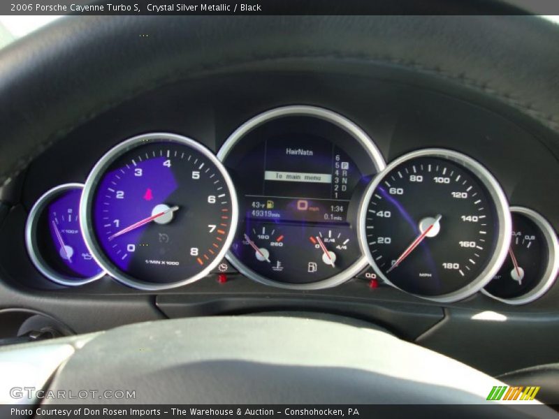  2006 Cayenne Turbo S Turbo S Gauges