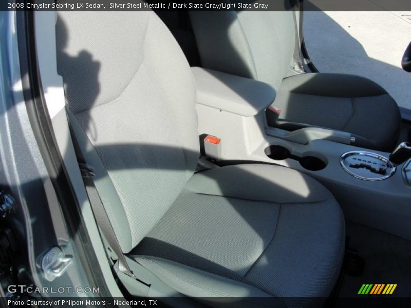 Silver Steel Metallic / Dark Slate Gray/Light Slate Gray 2008 Chrysler Sebring LX Sedan