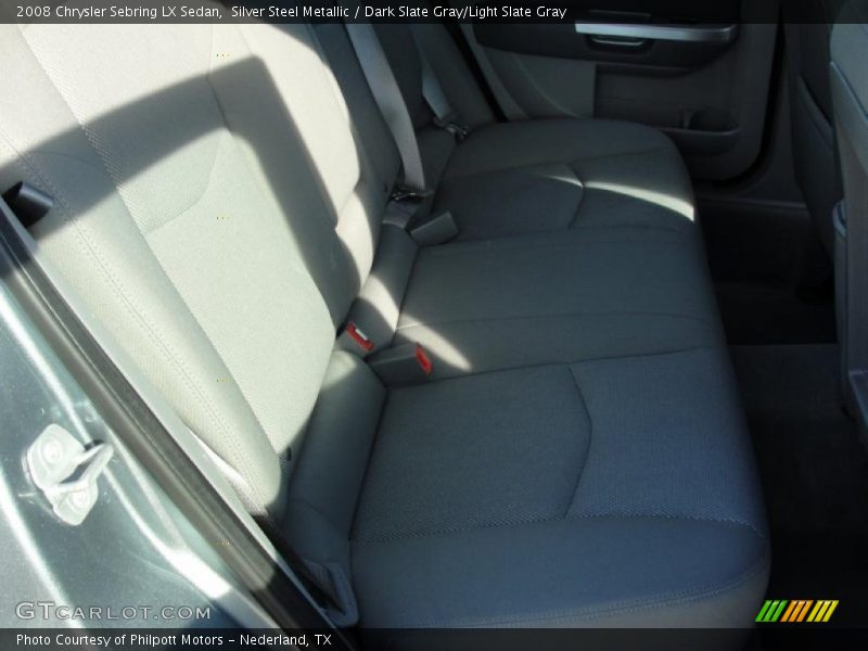 Silver Steel Metallic / Dark Slate Gray/Light Slate Gray 2008 Chrysler Sebring LX Sedan
