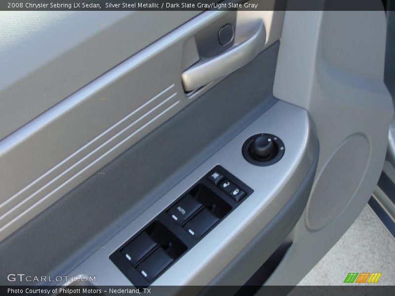 Silver Steel Metallic / Dark Slate Gray/Light Slate Gray 2008 Chrysler Sebring LX Sedan