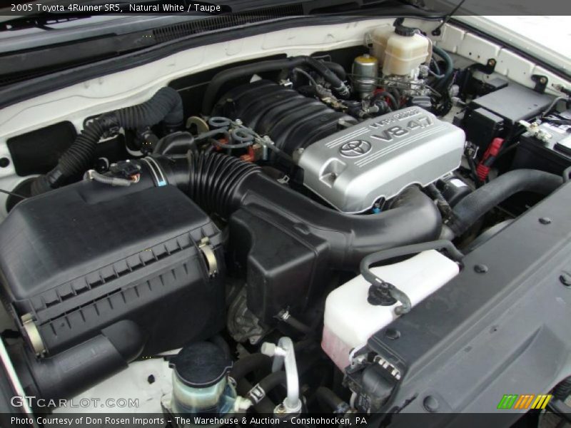 Natural White / Taupe 2005 Toyota 4Runner SR5
