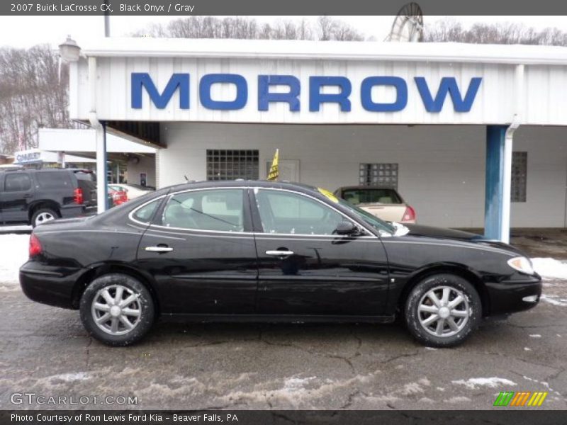 Black Onyx / Gray 2007 Buick LaCrosse CX