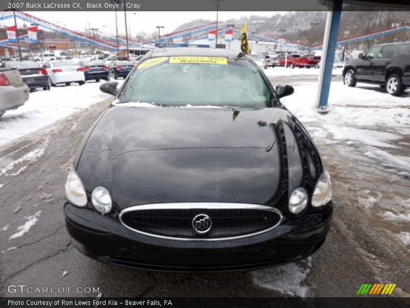 Black Onyx / Gray 2007 Buick LaCrosse CX