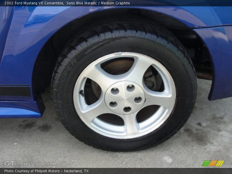  2002 Mustang V6 Convertible Wheel