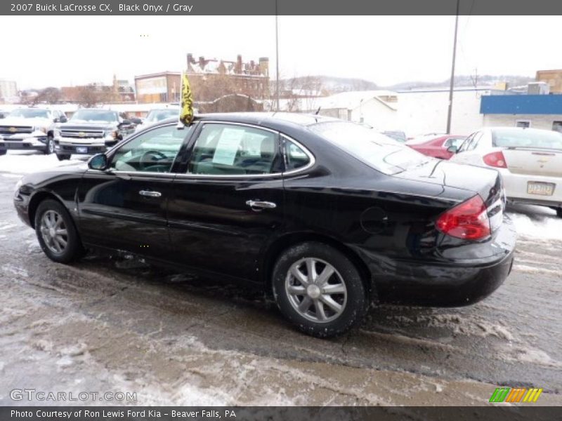Black Onyx / Gray 2007 Buick LaCrosse CX