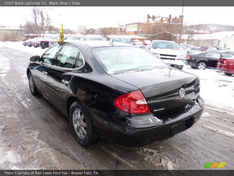 Black Onyx / Gray 2007 Buick LaCrosse CX