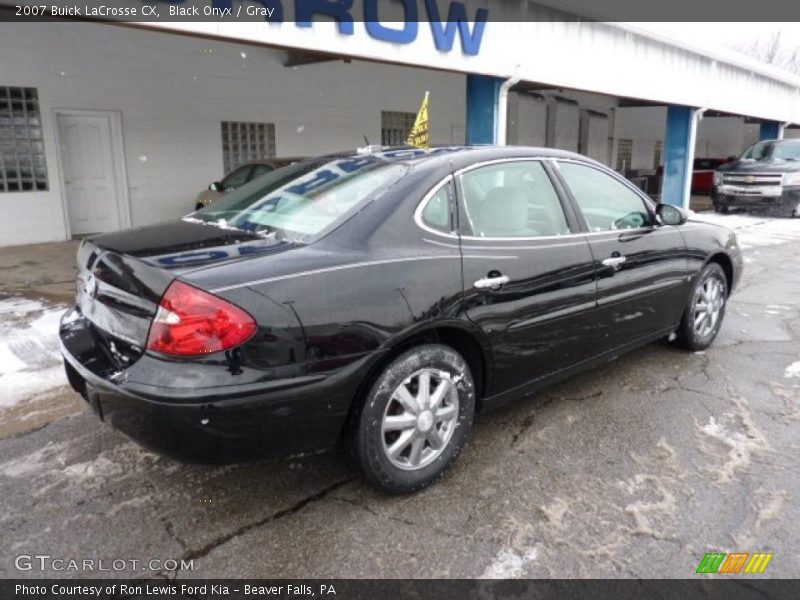 Black Onyx / Gray 2007 Buick LaCrosse CX