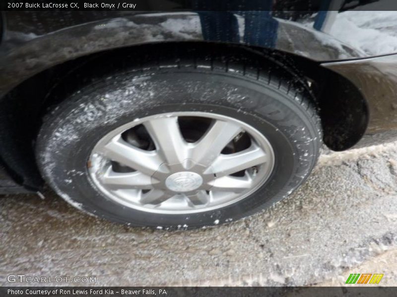 Black Onyx / Gray 2007 Buick LaCrosse CX