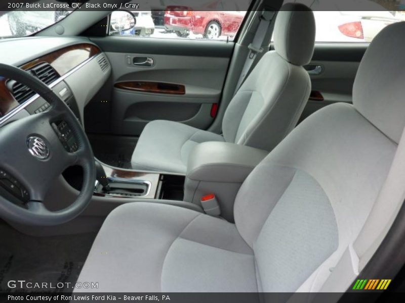 Black Onyx / Gray 2007 Buick LaCrosse CX