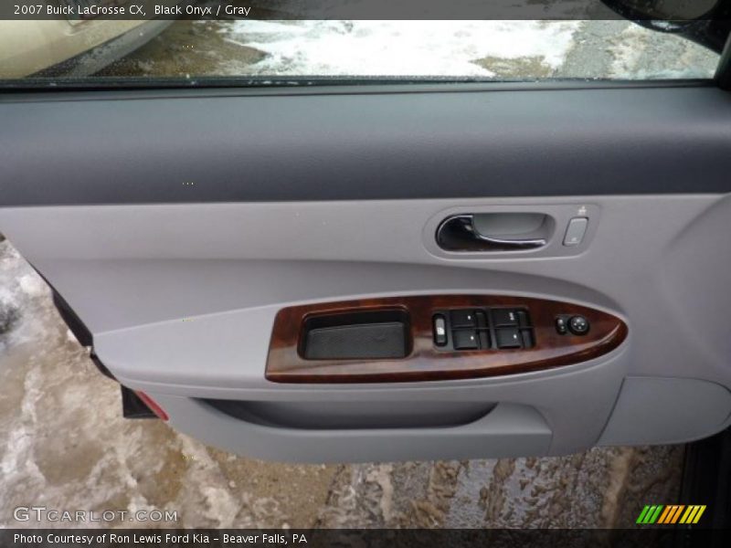 Black Onyx / Gray 2007 Buick LaCrosse CX