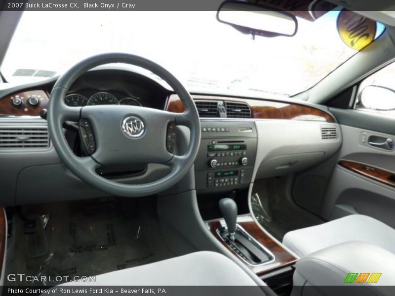 Black Onyx / Gray 2007 Buick LaCrosse CX