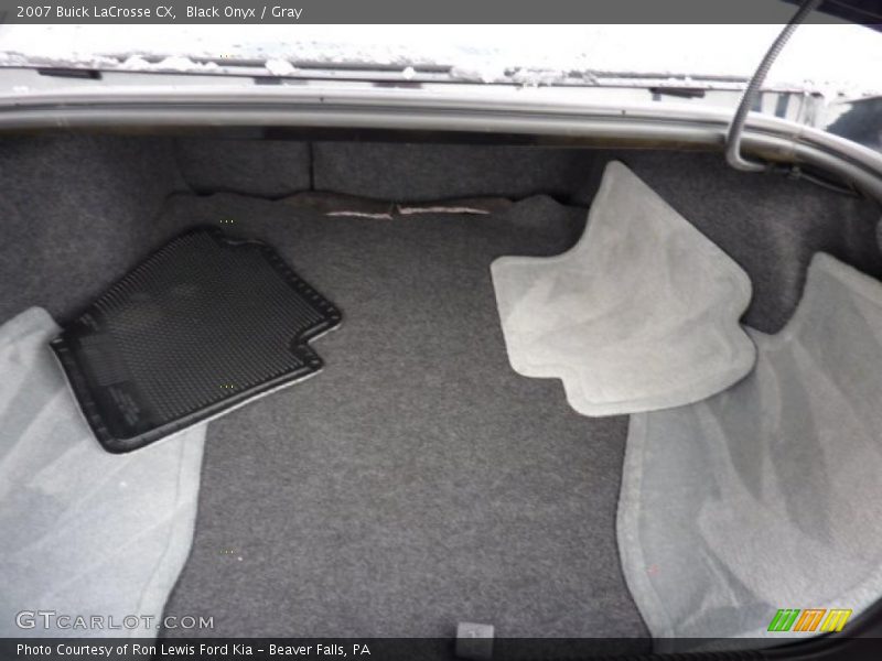 Black Onyx / Gray 2007 Buick LaCrosse CX