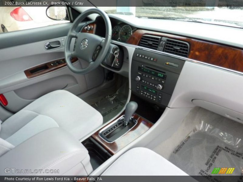 Black Onyx / Gray 2007 Buick LaCrosse CX