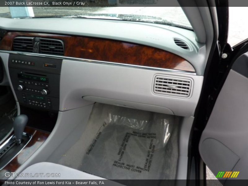 Black Onyx / Gray 2007 Buick LaCrosse CX