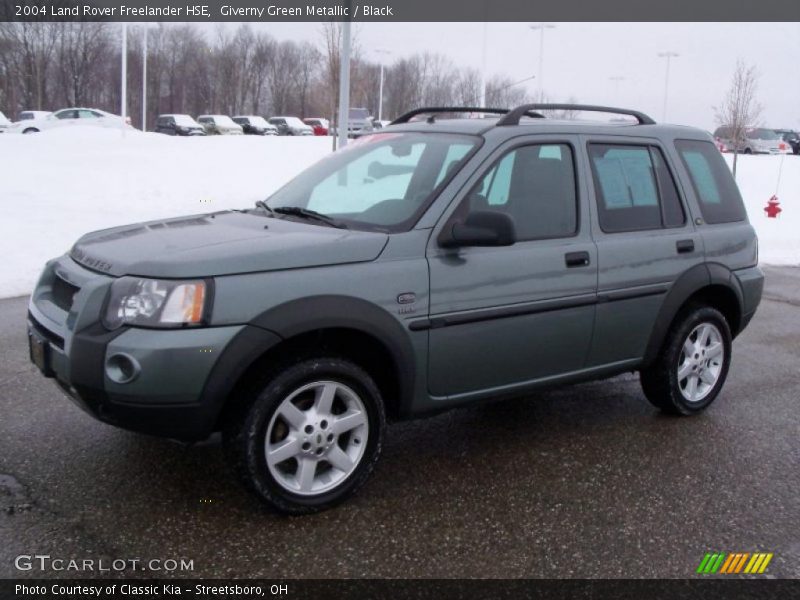 Giverny Green Metallic / Black 2004 Land Rover Freelander HSE