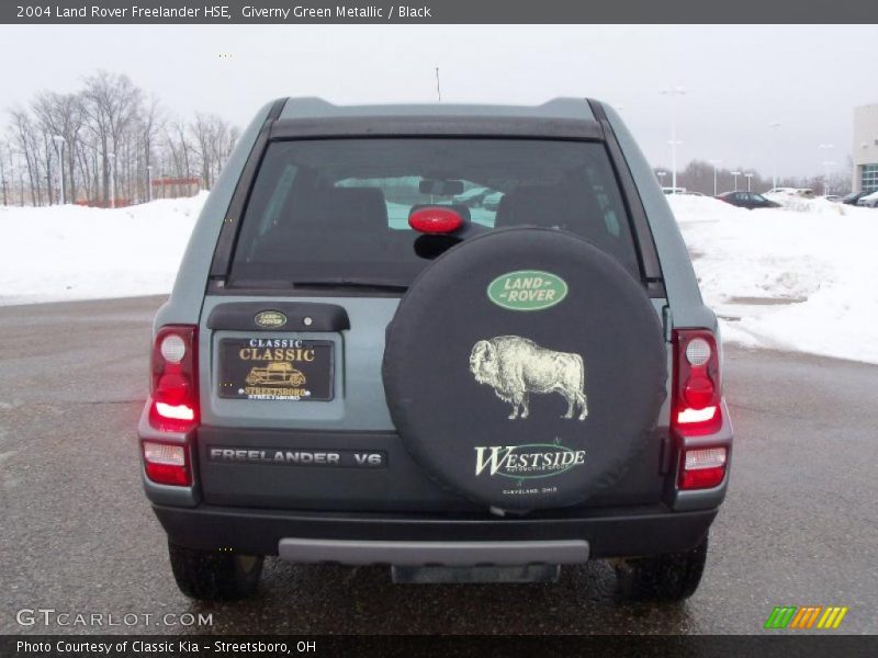 Giverny Green Metallic / Black 2004 Land Rover Freelander HSE
