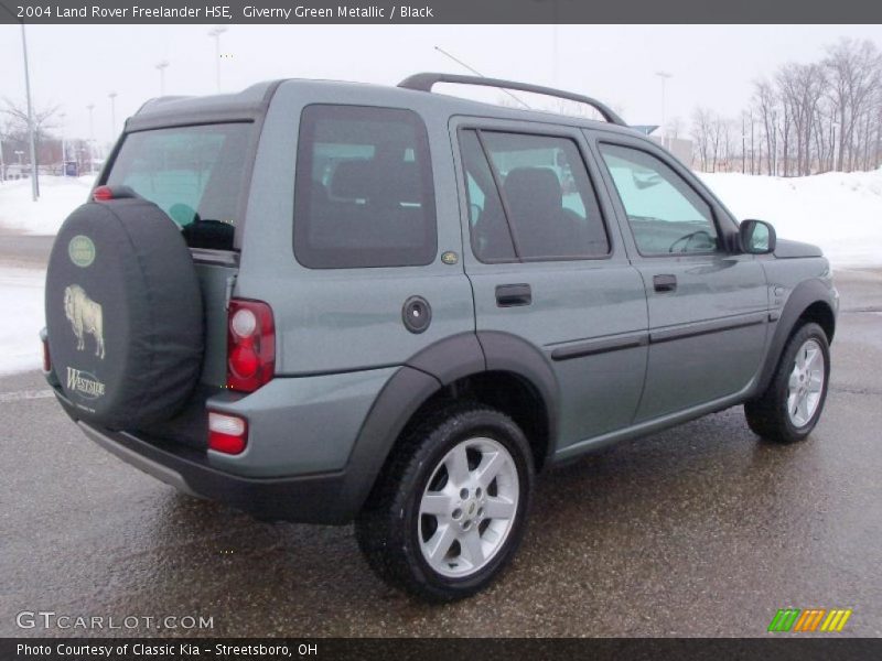 Giverny Green Metallic / Black 2004 Land Rover Freelander HSE