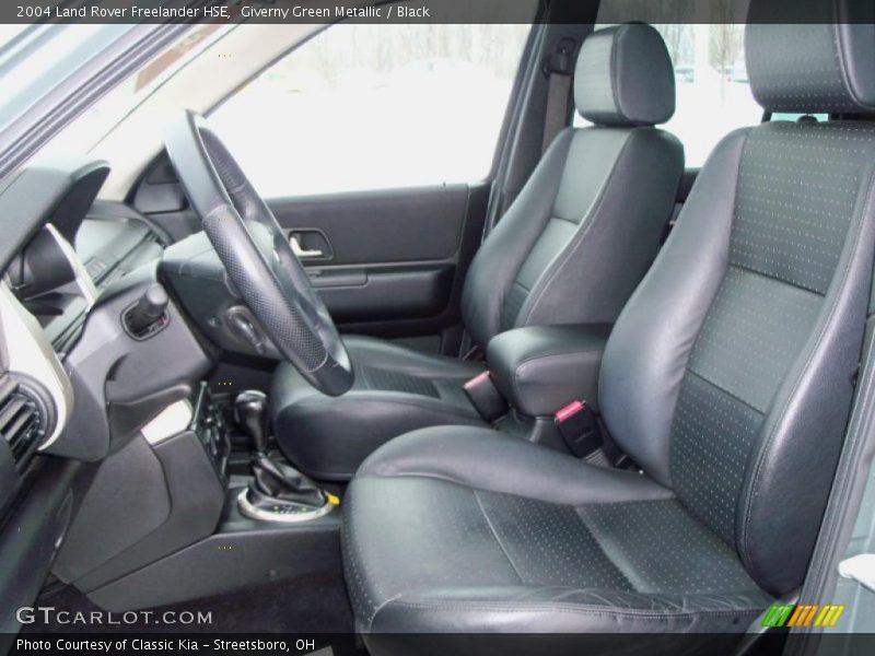 Giverny Green Metallic / Black 2004 Land Rover Freelander HSE