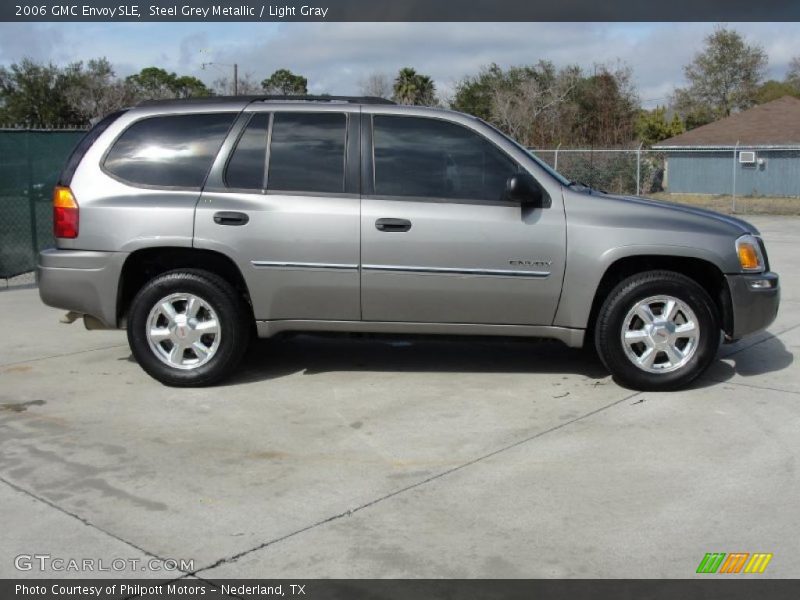 Steel Grey Metallic / Light Gray 2006 GMC Envoy SLE