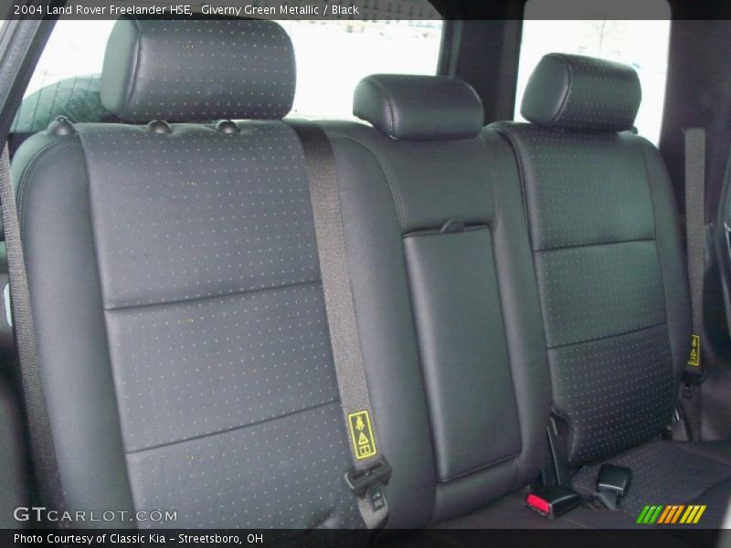 Giverny Green Metallic / Black 2004 Land Rover Freelander HSE