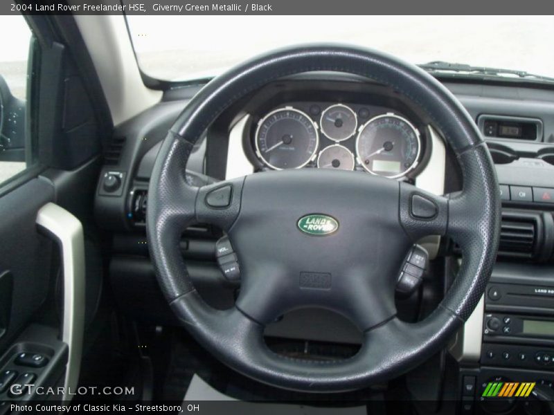 Giverny Green Metallic / Black 2004 Land Rover Freelander HSE