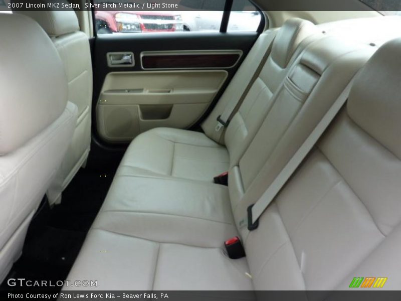Silver Birch Metallic / Light Stone 2007 Lincoln MKZ Sedan
