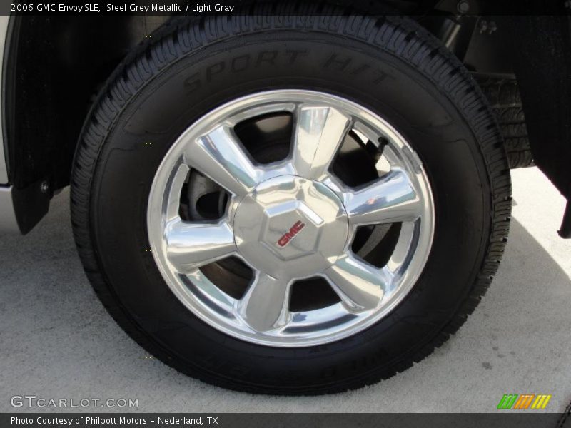 Steel Grey Metallic / Light Gray 2006 GMC Envoy SLE