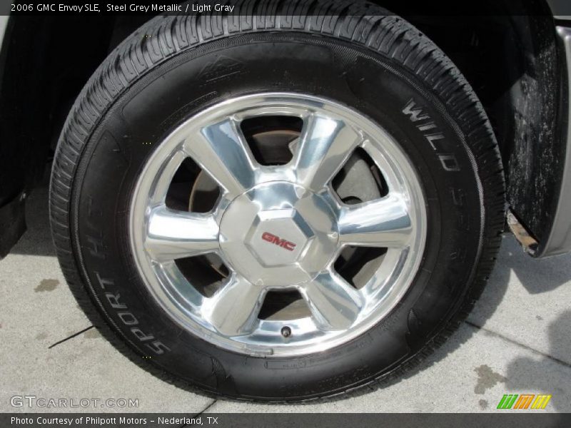 Steel Grey Metallic / Light Gray 2006 GMC Envoy SLE