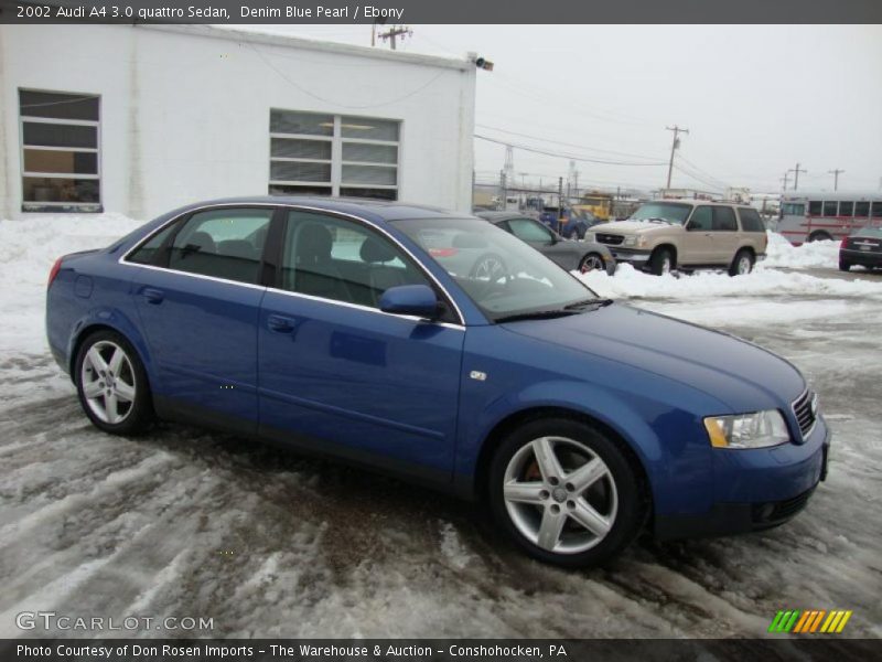  2002 A4 3.0 quattro Sedan Denim Blue Pearl