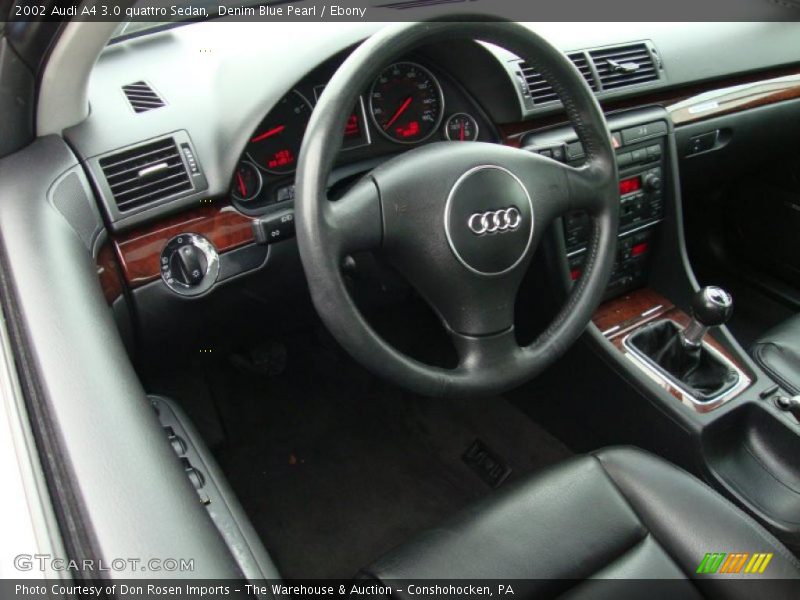 Dashboard of 2002 A4 3.0 quattro Sedan