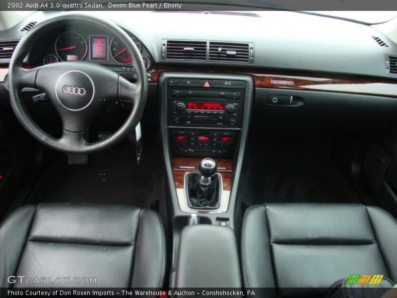 Dashboard of 2002 A4 3.0 quattro Sedan