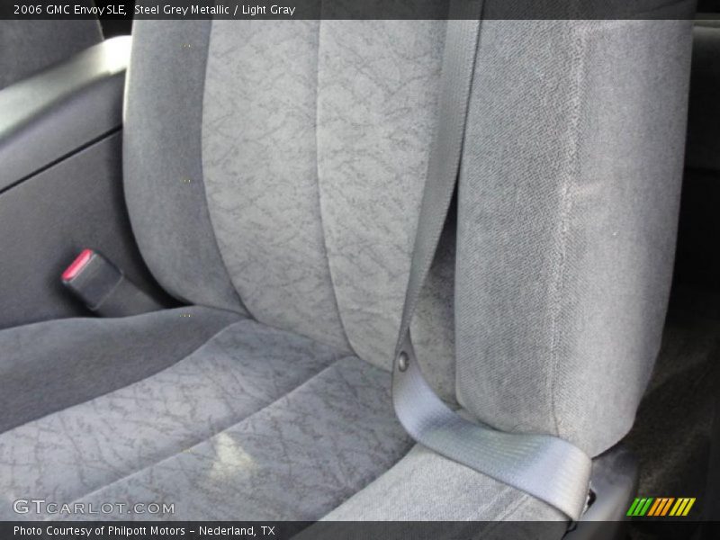Steel Grey Metallic / Light Gray 2006 GMC Envoy SLE
