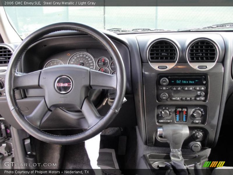 Steel Grey Metallic / Light Gray 2006 GMC Envoy SLE
