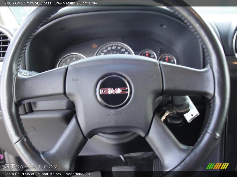 Steel Grey Metallic / Light Gray 2006 GMC Envoy SLE