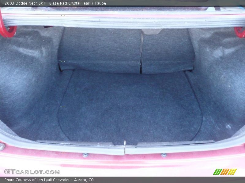 Blaze Red Crystal Pearl / Taupe 2003 Dodge Neon SXT