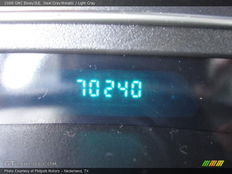 Steel Grey Metallic / Light Gray 2006 GMC Envoy SLE