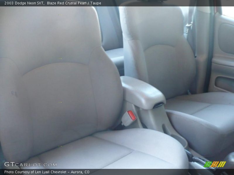 Blaze Red Crystal Pearl / Taupe 2003 Dodge Neon SXT