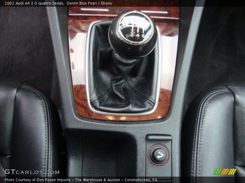 2002 A4 3.0 quattro Sedan 6 Speed Manual Shifter