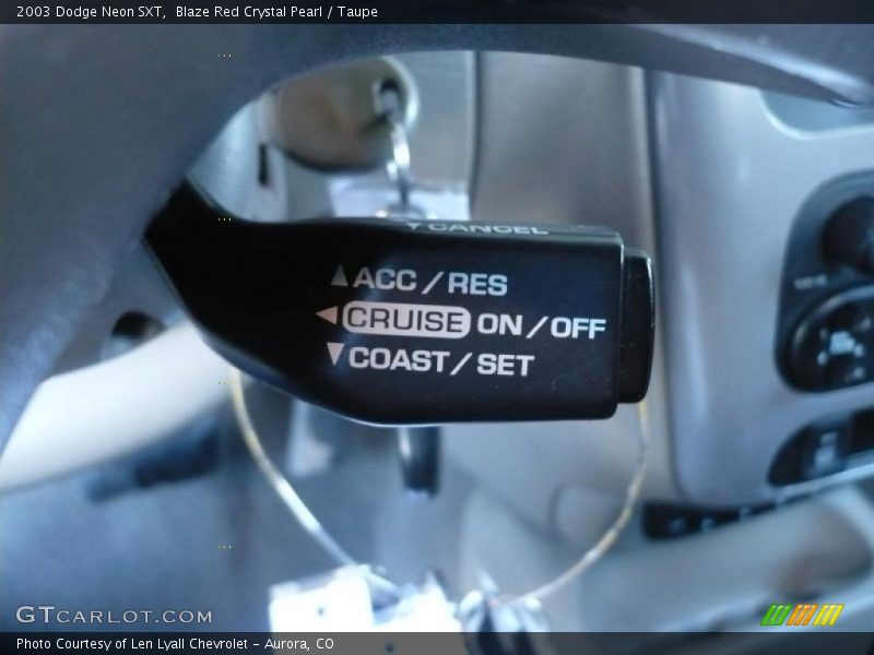 Blaze Red Crystal Pearl / Taupe 2003 Dodge Neon SXT
