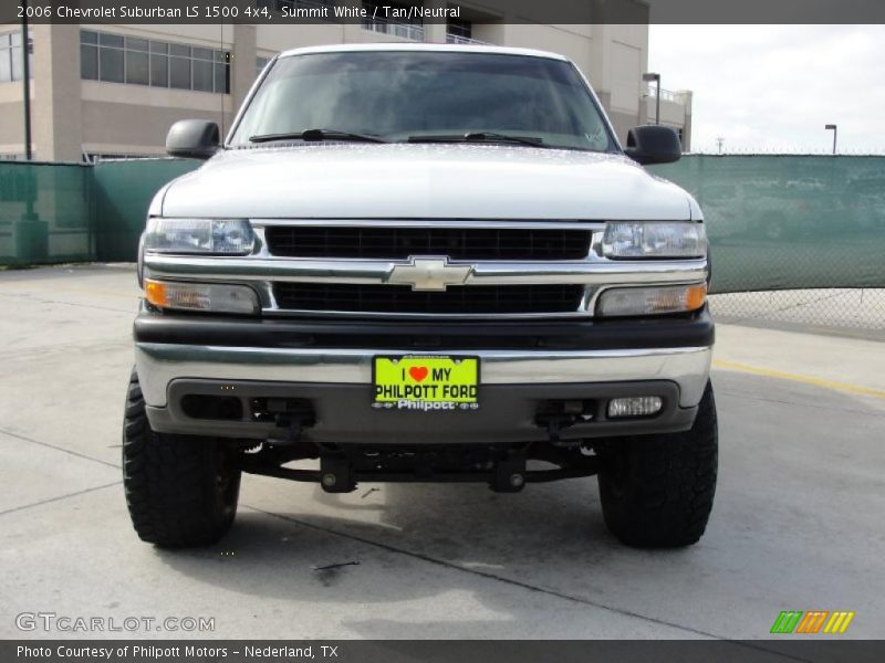 Summit White / Tan/Neutral 2006 Chevrolet Suburban LS 1500 4x4