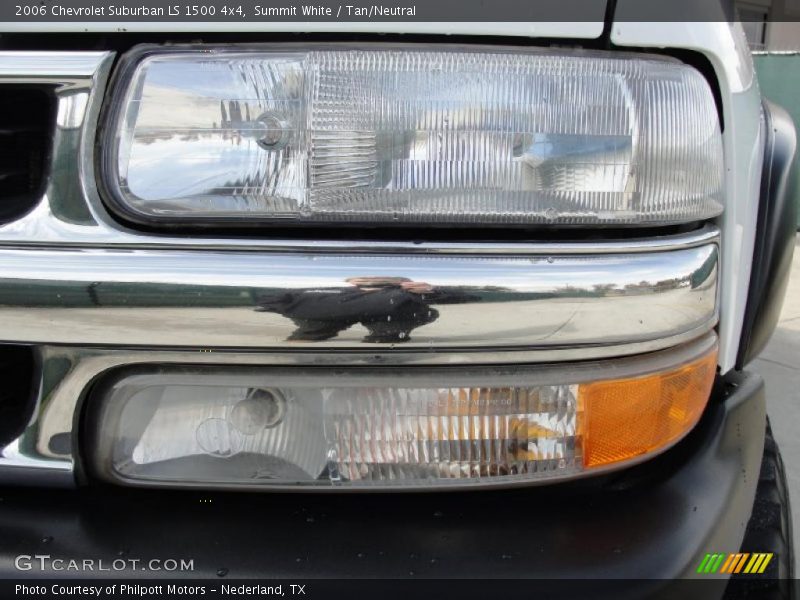 Summit White / Tan/Neutral 2006 Chevrolet Suburban LS 1500 4x4
