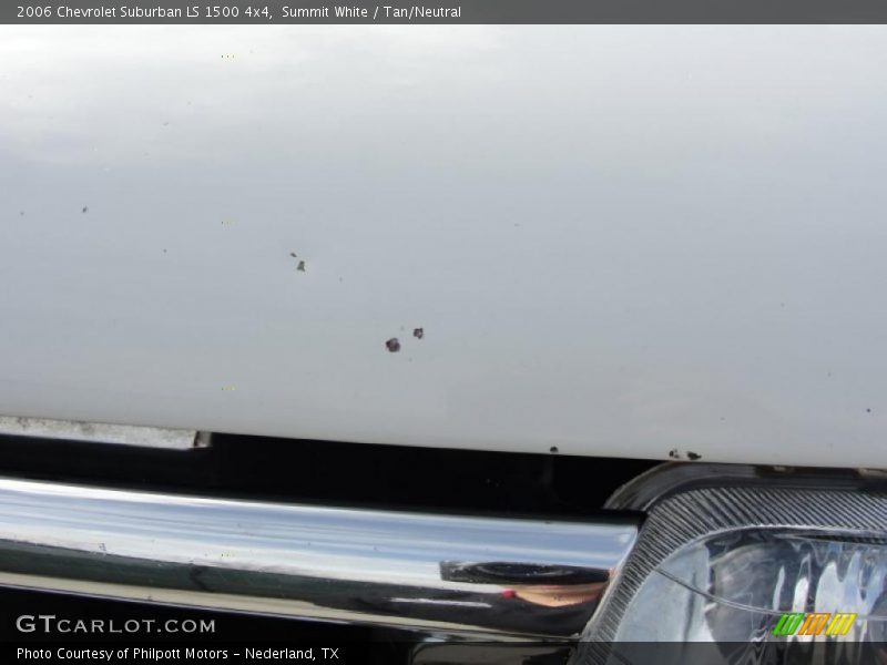 Summit White / Tan/Neutral 2006 Chevrolet Suburban LS 1500 4x4