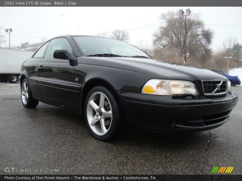 Black / Gray 2001 Volvo C70 SE Coupe