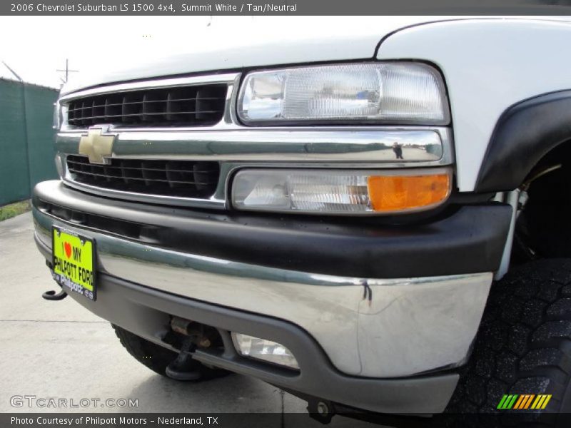 Summit White / Tan/Neutral 2006 Chevrolet Suburban LS 1500 4x4
