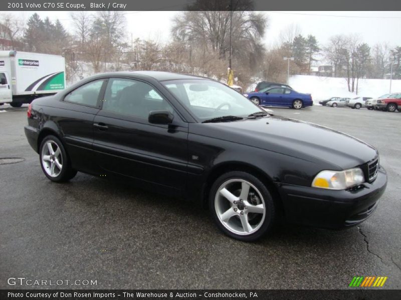 Black / Gray 2001 Volvo C70 SE Coupe