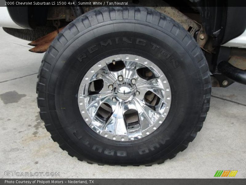 Summit White / Tan/Neutral 2006 Chevrolet Suburban LS 1500 4x4