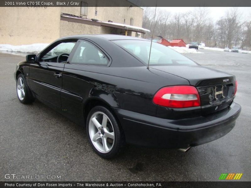Black / Gray 2001 Volvo C70 SE Coupe