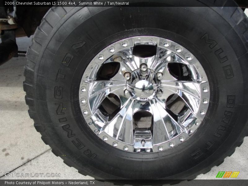 Summit White / Tan/Neutral 2006 Chevrolet Suburban LS 1500 4x4
