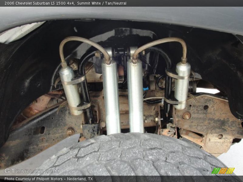 Summit White / Tan/Neutral 2006 Chevrolet Suburban LS 1500 4x4